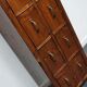Apothecary or industrial workshop cabinet in pine Netherlands 1930