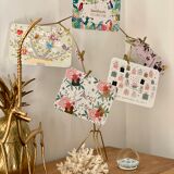 Golden postcard display