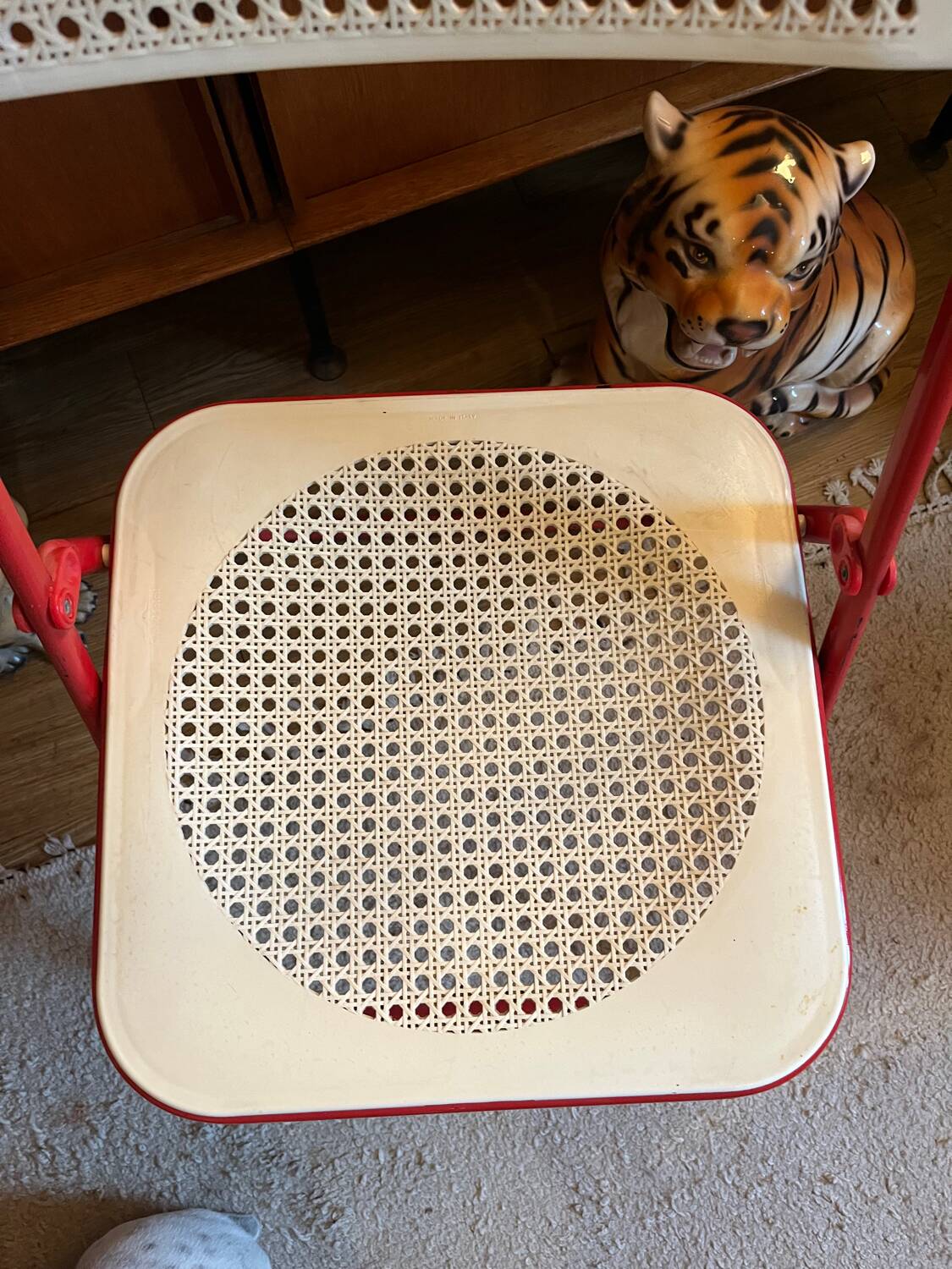 Vintage Italian folding chair