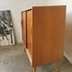 Mid-century design sliding door sideboard