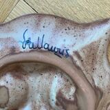 Vallauris ceramic owl or owl emptier