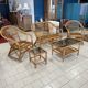 Rattan garden furniture