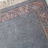 Tapis Vintage Khaden Tibétain en Laine (75cm x 136cm), Années 1970, Éléganc