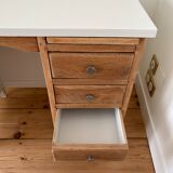 Revisited oak desk
