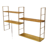 String  etagere  métal  1960  faux bois