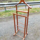 Double wooden night valet