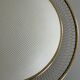Mid-century golden metal wire and plastic ceiling light by Erco, 1950s, Germany.