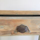 Farmhouse table with flap
