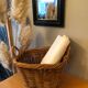 Old rattan basket