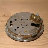 Cast glass ceiling lamp years 1960