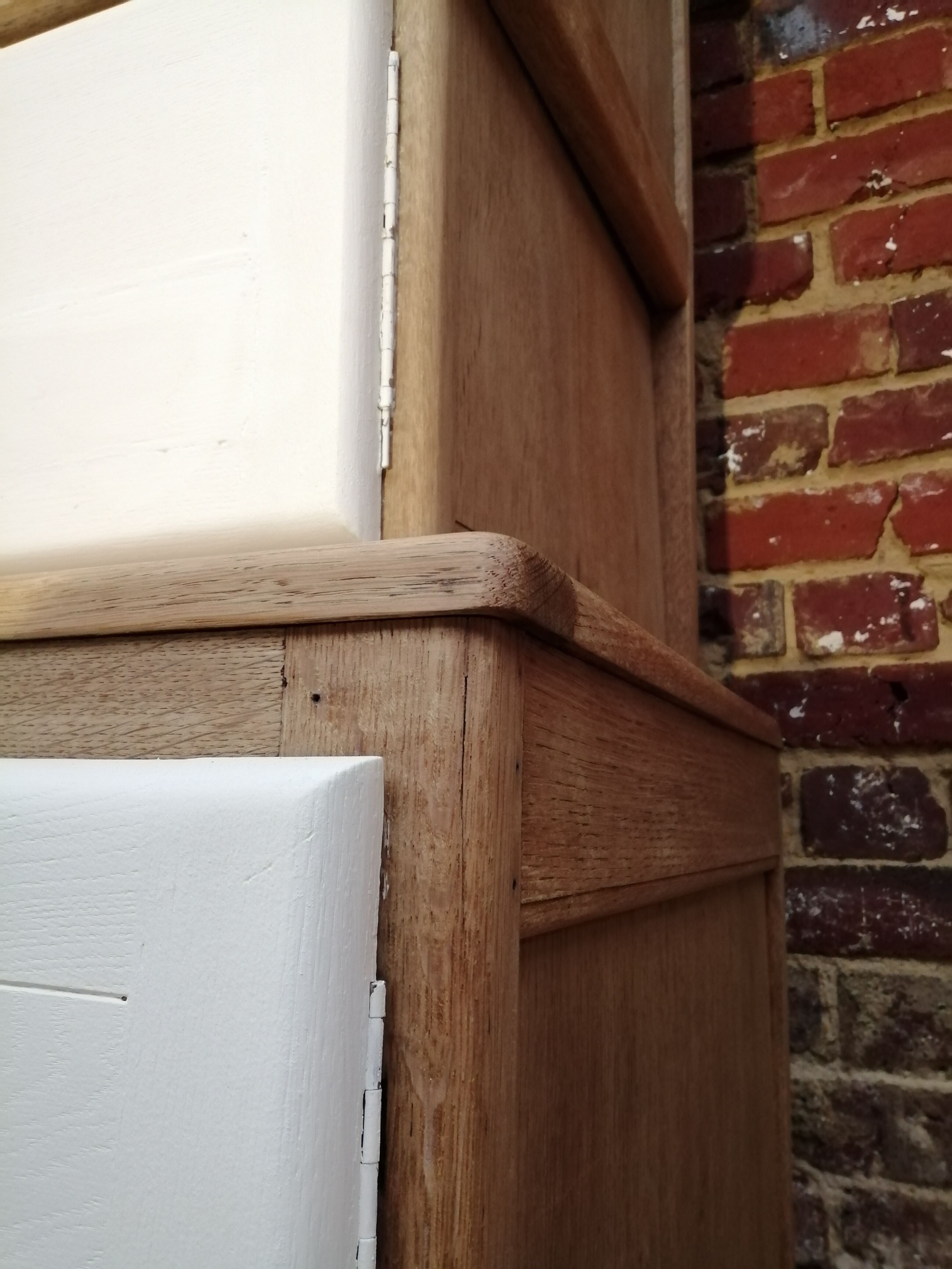 Buffet mado brushed oak and vintage cream