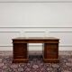 Classic English Desk Brown Leather