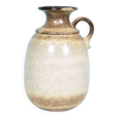 Vase bohème années 60, céramique fat lava, Allemagne de l'Ouest