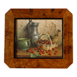 Still life, art deco frame