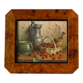 Still life, art deco frame