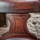 Antique wooden office chair – swivel captain's chair – walnut chair – early 1900s