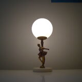 Charming vintage lamp dancer