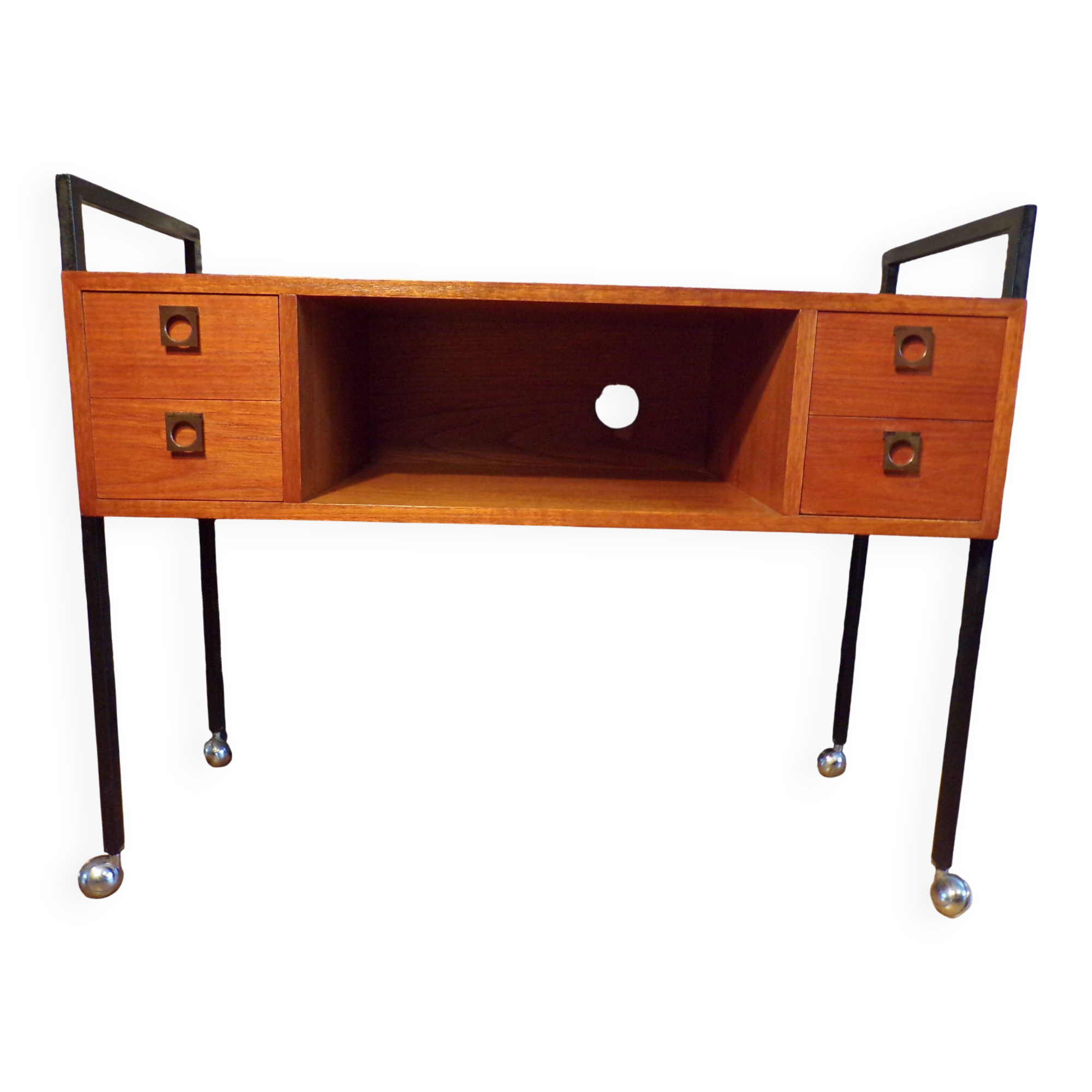 Console 1960 en teck