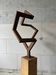 Sculpture “Balance”. a 1970s geometric abstraction in steel