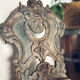 Pair of Louis XIII style chairs in patinated solid oak – piece