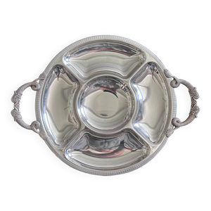 Plat apéritif en inox