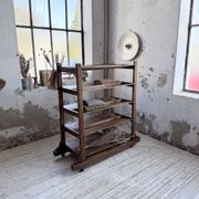 Old bakery shelf from the 1950s.
