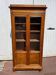 Vitrine en bois blanc style anglais