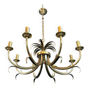 Lustre ananas en métal