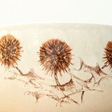 Salad bowl Sarreguemines Les Chardons, 70s