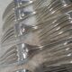12 silver plated dessert forks, goldsmith Frionnet shell 18.3cm