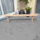 Handcrafted oak bench