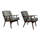 Pair of Scandinavian Thonet armchairs