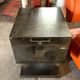 Industrial design rare furniture binder Val-Rex in brushed steel around 1940