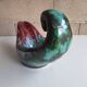Large sculptural bowl Longwy Tourmalines, France, 1960s