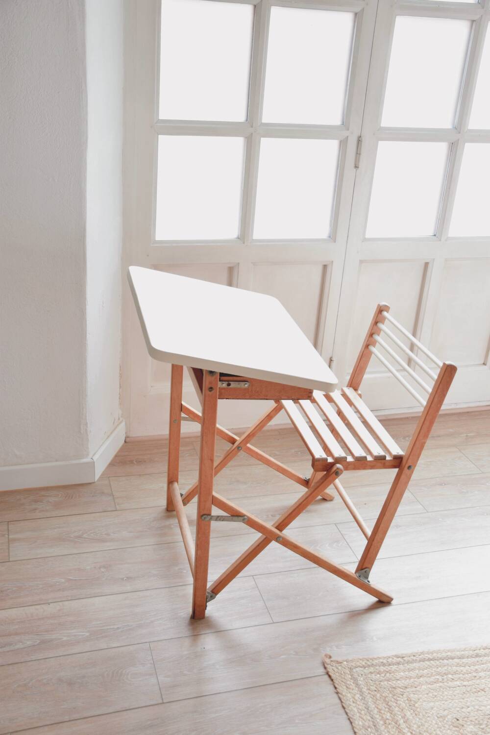 Plideal 60's Foldable School Desk