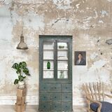 Furniture of trade showcase, around 1900.