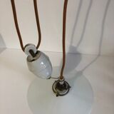 Suspension rises and falls in opaline