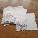 Series of 10 linen towels