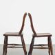 Set of 12 antique English Oxford dining/kitchen chairs