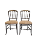Paire de chaises Charivari