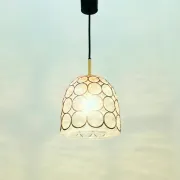 Mid-Century Modern Glass Ceiling/Pendant Light from Limburg, Germany, 1960s