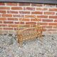Antique bamboo magazine rack