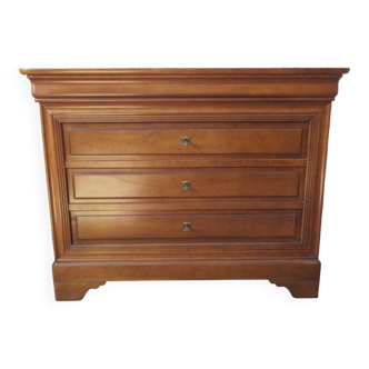 Louis Philippe cherry chest of drawers