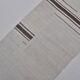 Decorative White And Black Hemp Kilim Rug sku 3803