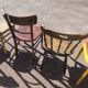 Lot de 6 chaises de bistrot dépareillées bois