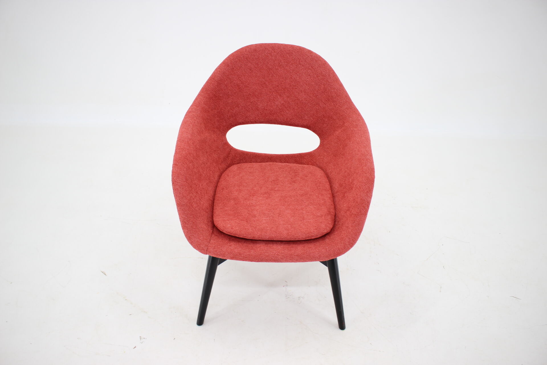 1960s Miroslav Navratil Fiberglass Shell Lounge Chair, Czechoslovakia