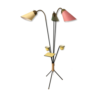 Lampadaire tripode années 1950