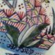 Desvres faience plate – Decoration on both sides – Circa 1890-1910