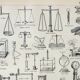 Old engraving 1898, Old balance, seesaw • Original and vintage lithograph