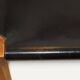 Chair S24 by Pierre Chapo – Solid elm and black leather – 1970